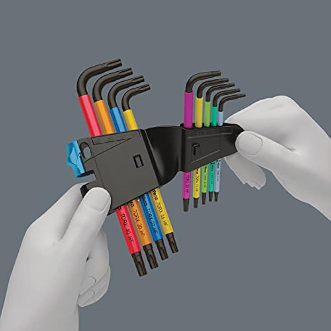 967/9 TX Multicolour Holding Function L-Key Set of 9 (TX8-TX40)