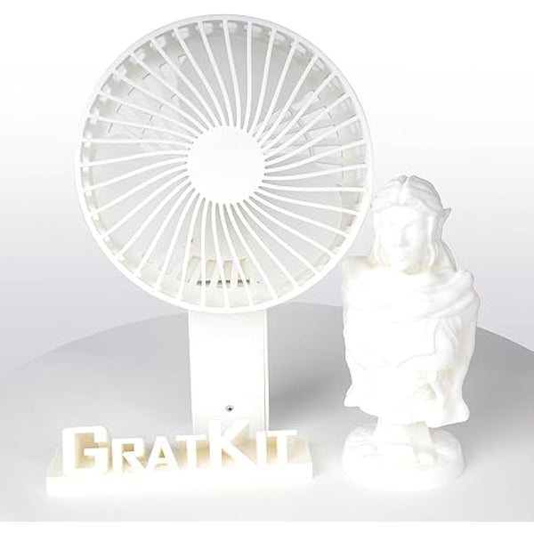 GratKit PETG Filament 1.75mm 6KG Bundle,3D Printer Filament PETG,Accuracy +/- 0.03mm,Fit Most 3D FDM Printers (6 Packs of 1KG Spools,Black,White,Gray,Red,Transparent Blue,Transparent Yellow)