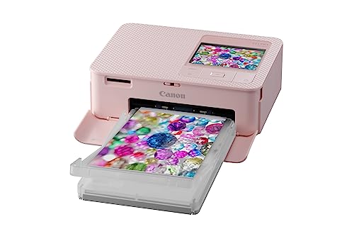 Canon SELPHY CP1500 Compact Photo Printer – Wireless Printing, Long-Lasting Prints, USB-C & SD Card Connectivity – Ideal for Scrapbooks & Photo Albums, White GB