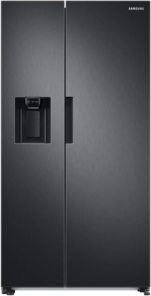 Samsung American Style Fridge Freezer with SpaceMax Technology, Power Cool and Power Freeze Technology, Black, RS62DG5003B1E