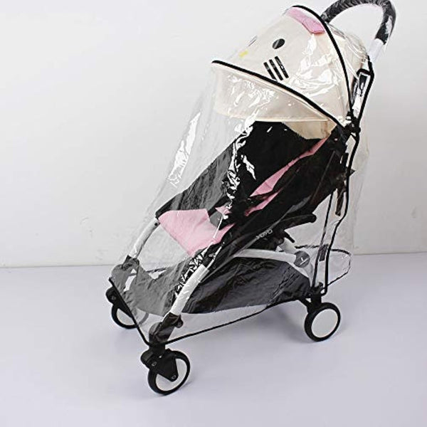 SeedFuture Pram Rain Cover for Babyzen Yoyo, Long Extend Stroller Rain Cover, Stroller Accessories for Babyzen Yoyo Yoya, Windproof and Waterproof Pushchair Raincoat