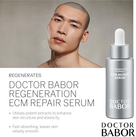 DOCTOR BABOR ECM Repair Serum | Anti-Aging Facial Care for Firm and Smooth Skin | Regenerates and Transforms the Skin With 5% BIOGEN PLANT EXTRACT | Vegan | 30ml