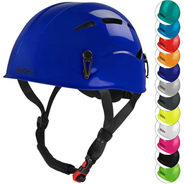 ALPIDEX Universal Climbing Helmet for Teenagers and Adults EN12492 Safety Helmet in