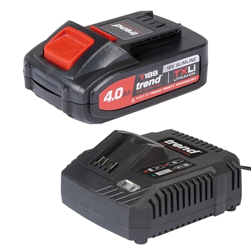 Trend 18V Cordless Brushless Impact Driver with High Performance Motor & Two Speed Settings, Bare Tool (Battery & Charger Sold Separately), T18S/IDB