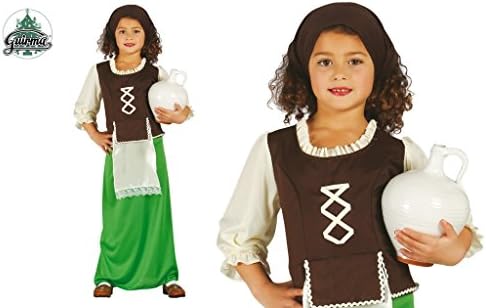 GUIRMA Schäferin Kostüm kleines Mädchen gewöhnliches Mädchen