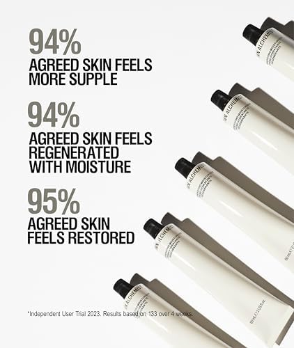 Grown Alchemist Regenerating Face Moisturiser - Anti Aging Peptide Moisturiser - Moisturising Hyaluronic Acid for Hydrating, Targeting Lines and Wrinkles Reducing - Natural, Vegan Face Cream 60 ml