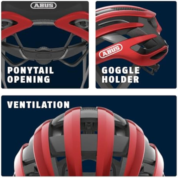 ABUS AirBreaker Racing Bike Helmet - High-End Bike Helmet for Professional Cycling - Unisex, for Men and Women