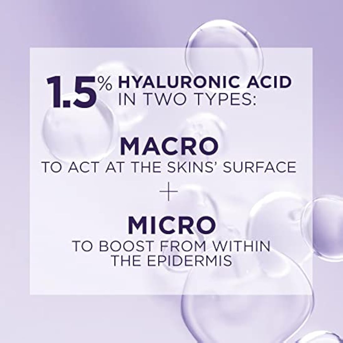 L'Oréal Paris Hyaluronic Serum, Revitalift Filler, Anti-Ageing Face Care, Anti-Wrinkle, with 1.5% Pure Hyaluronic Acid and Vitamin C, 50 ml