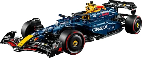 LEGO Technic Oracle Red Bull Racing RB20 F1 Car Model Kit - Collectible Formula 1 Building Set with 1:8 Scale V6 Engine, Gear Box, Steering & DRS - Gift Idea for Adult & Teenage Racing Fans - 42206