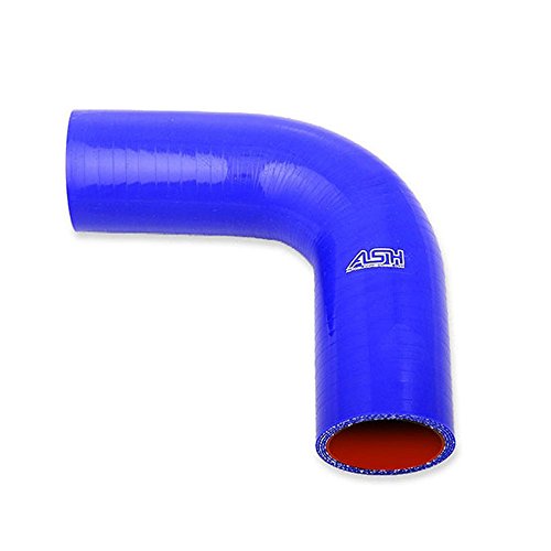 57mm Internal Diameter Black 90 Degree Silicone Elbow Hose