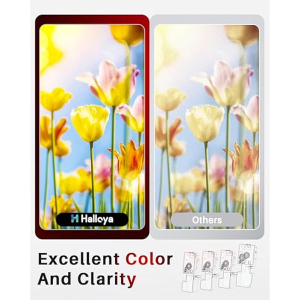 Halloya TK-5240 Toner Compatible for Kyocera TK 5240 TK5240 for Ecosys M5526cdw M5526cdn P5026cdw P5026cdn (Black Cyan Magenta Yellow, 4-Pack)