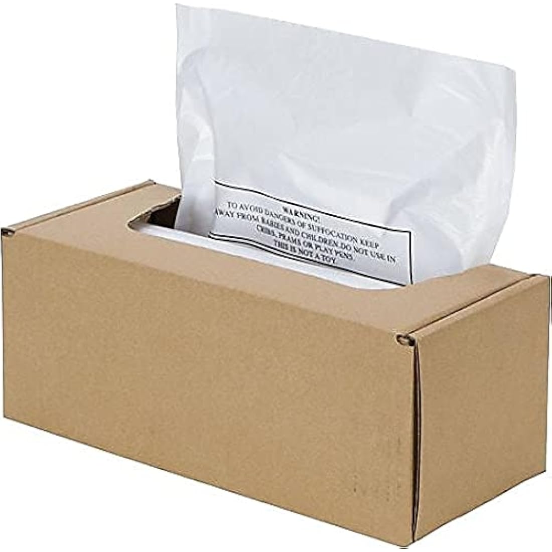 Fellowes Shredder Bags 60-75 Litre - Pack of 50, Opaque