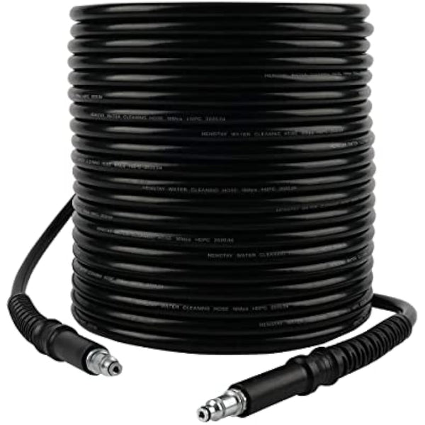 Fai Top 15M High Pressure Hose with Quick Connector Compatible for Bosch AQT High Pressure Washers (15M, Black)
