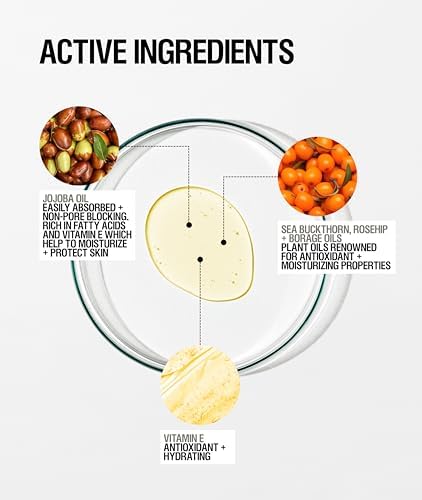 Grown Alchemist Skin Renewal Facial Oil - Hydrating Rosehip Oil for Face with Powerful Organic, Bioactive Botanicals for Firming, Smoothing, Anti Wrinkles - Natural Face Oil Anti-Ageing 25 ml