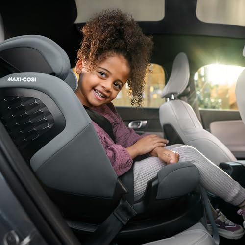 Maxi-Cosi Emerald S i-Size, 360 Swivel Car Seat, 0-12 Years 40-150cm, Multi-Age Baby Car Seat, Isofix 0-36 kg car seat, Rearfacing, 4 Recline Positions, G-Cell Side Impact Protection, Tonal Graphite