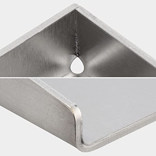 WELL GRILL 30x40CM Stainless Steel Plancha Plate with Scraper Set, Universal BBQ Grill Pan Accessories for Weber, Char-Broil, Burnhard, Uniflame,