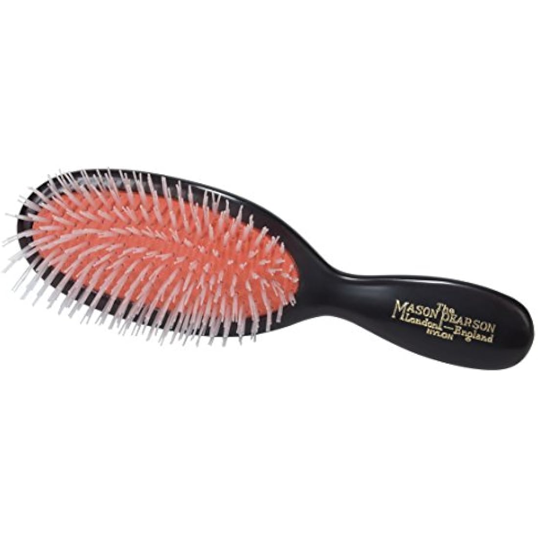 Mason Pearson N4 Nylon Pocket Hair Brush - Dark Ruby