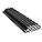 2020 Aluminum Extrusion 1000mm Black (10Pcs/Pack) V-Slot Aluminum Profile European Standard Anodized Linear Rail for 3D Printer,CNC and Laser Engraving Machine