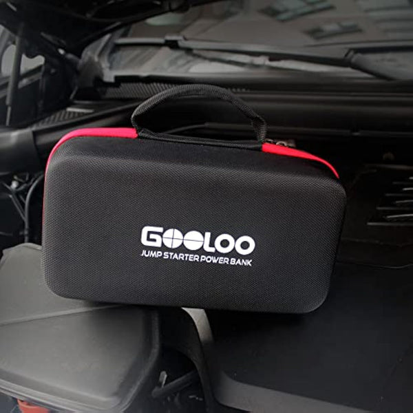 GOOLOO Jump Starter Eva Protection Case for GP3000 GT4000 GT4000S 12V Jump Starters,Portable Hard Storage Case Car Tool Gadgets Carry Bag
