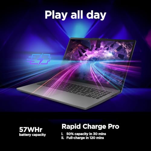 Lenovo LOQ Essential | 15 inch Full HD Gaming Laptop | Intel Core i5-12450HX | 16GB RAM | 1TB SSD | NVIDIA GeForce RTX 3050 | Windows 11 Home | Luna Grey