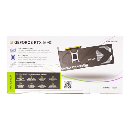 PNY GEFORCE RTX™ 5060 Ti 8GB ARGB Overclocked Triple Fan DLSS 4