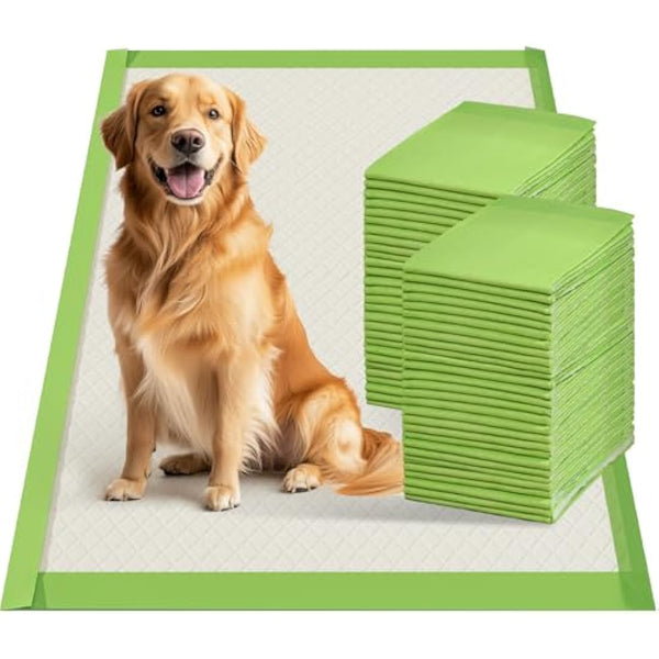 Gardner Pet Extra XLarge Puppy Pads 73x119cm, Super Absorbent Thicker Puppy Training Pads, 6 Layers of Leak-proof, Fast Drying, Suitable for Dogs, Cats, Rabbits (50 Pack)