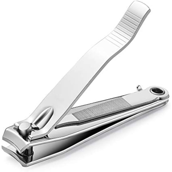 1Pc Heavy Duty Nail Clipper, Stainless Steel Toe Finger Nail Clippers Cutter For Men Women