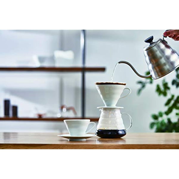 Hario V60 Ceramic Coffee Dripper, Red, Size 1