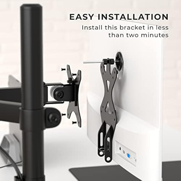 HumanCentric VESA Mount Adapter for HP Monitors 22er, 22es, 22f, 23er, 23es, 23f, 24ea, 24ec, 24er, 24es, 24f, 24fw, 25er, 25es, 25f, 27er, 27ea, 27es, 27f, 27fw, 27ec, Does not fit M-Series Models