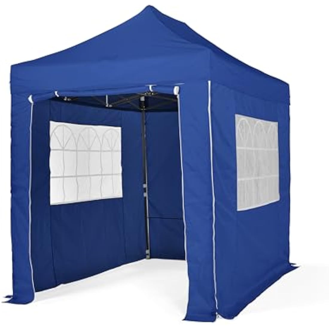 All Seasons Gazebos | 3x2m Pop Up Gazebo with 4 Side Walls & Accessory Pack | Heavy Duty, Fully Waterproof, High Grade Materials (Royal Blue)