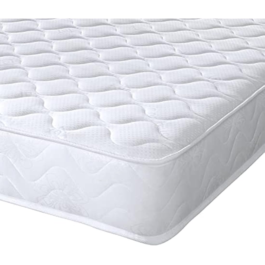 eXtreme comfort ltd Flame Essentials Mattress | 3ft Single (90cm x 190cm) | Foam-Free Bonnell Spring | Plush Feel | Cooltouch Plus Sleep Surface | 18cm Deep | White | Maximum Value