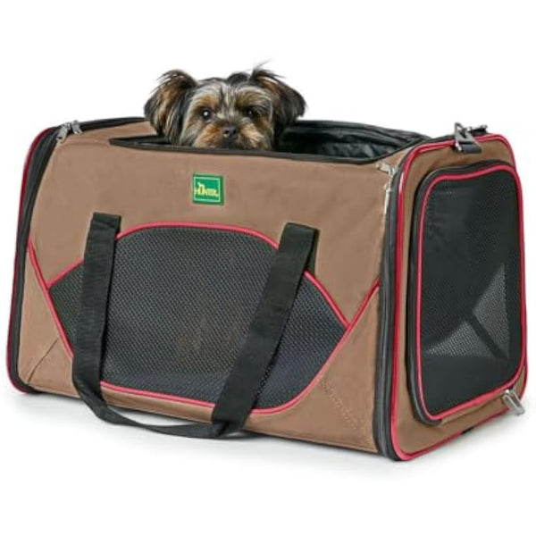 HUNTER Kansas Carry Bag, Beige/Red