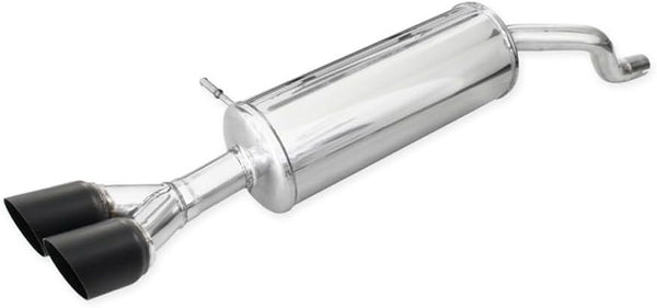 100% Inox Sport Exhaust compatible with Renault Clio 4 1.2 GT 120hp 2013-2x80mm Ceramic Black