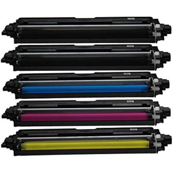 5 XXL Toner compatible for Brother TN-242 / TN-246 | for Brother HL-3142cw, DCP-9022cdw, MFC-9142cdn, MFC-9332cdw, MFC-9342cdw / cartridges black(2), cyan, magenta, yellow
