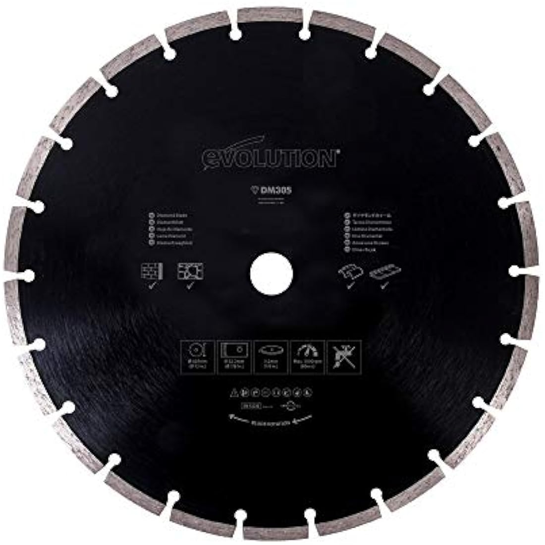 Evolution Power Tools Diamond Blade, 305 mm