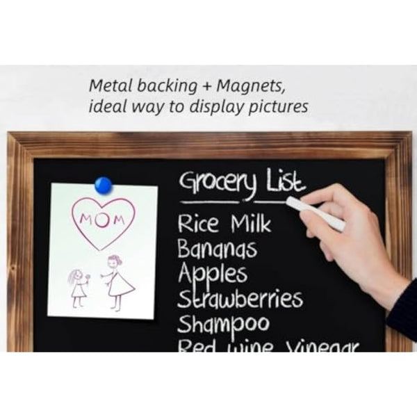 DIPAMKAR H86 CM Pavement Board Advertising A Board Pavement Chalkboard Signs Sandwich Blackboard for Party/Wedding/Cafe Shop/Pub - Normal Chalk & Liquid Chalk