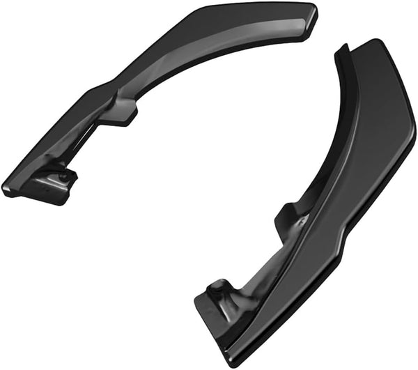Oneway Rear Side Diffusors compatible with Volkswagen Tiguan II Standard/R-Line 2016-2020 - Gloss black