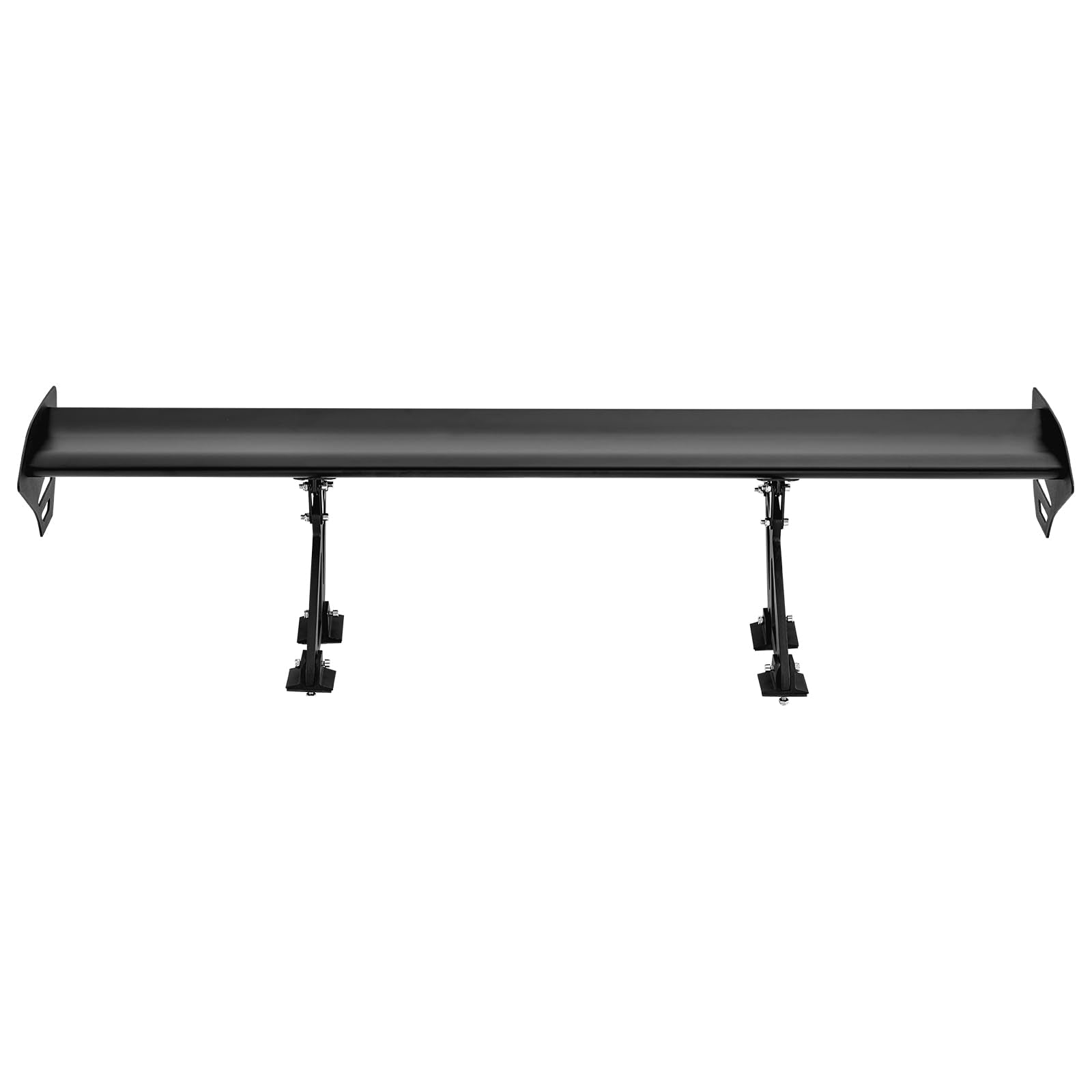 VEVOR GT Wing Car Spoiler, 43.3 inch Universal Spoiler with Single Deck, Adjustable Lightweight Aluminum, Car Rear Spoiler Wing, Racing Spoiler BGW/JDM Drift Black