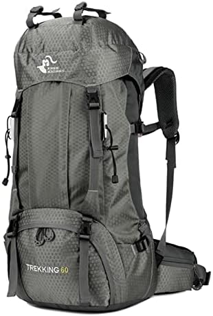 60L Waterproof Ultra Lightweight Packable Climbing Fishing Traveling Backpack Hiking Daypack,Backpack,Handy Foldable Camping Outdoor Backpack Bag with a Rain Cover