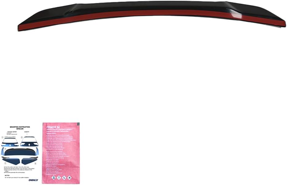 Oneway Roof Spoiler (Cap) compatible with BMW X3 M-Pack/M40d/M40i G01 2018- - Gloss black