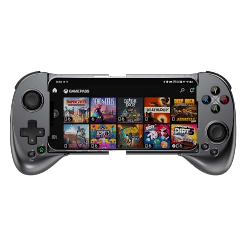 ShanWan Mobile Gaming Controller for Android/iOS, Phone controller for iPhone15, Bluetooth connection, PS Remote Gaming Xbox Cloud Steam Link GeForce NOW MFi Apple Arcade Gaming