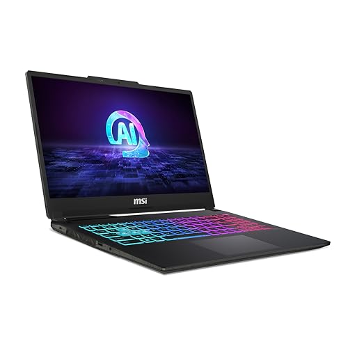 MSI Cyborg 15 Inch FHD Gaming Laptop - (Intel Core Ultra 7 155H, NVIDIA GeForce RTX 4050, 16GB RAM, 512GB SSD, Windows 11 Home) - Translucent Black