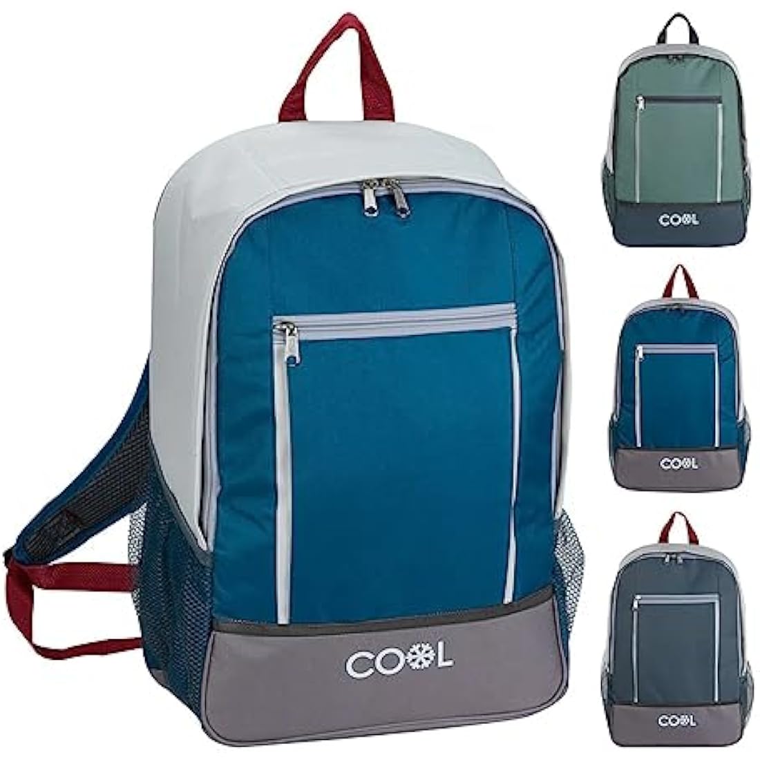 20L Thermal Insulated Cooler Backpack Drinks Lunch Camping Ice Bag Picnic Beach