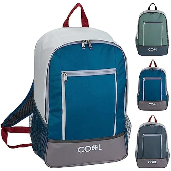 20L Thermal Insulated Cooler Backpack Drinks Lunch Camping Ice Bag Picnic Beach