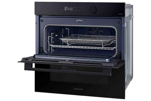 Samsung Series 4 Dual Cook Flex Smart Oven with Pyrolytic Cleaning, Colour: Stainless Steel, NV7B45305AS