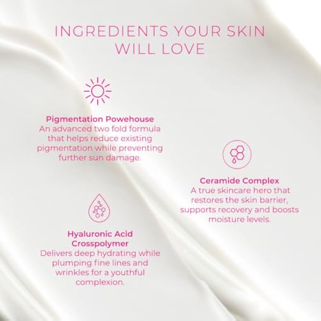 Ella & Jo Plump & Protect Day Cream, SPF 30 + UVA/B Protection, Hyaluronic Acid, Ceramides & Glycerin, Anti-Blue Light Filter, Hydrating Face Moisturiser