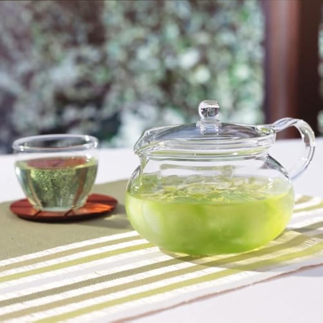 Hario CD Chacha Kyusu-Maru-Pot for Brewing Tea 700ml, Glass
