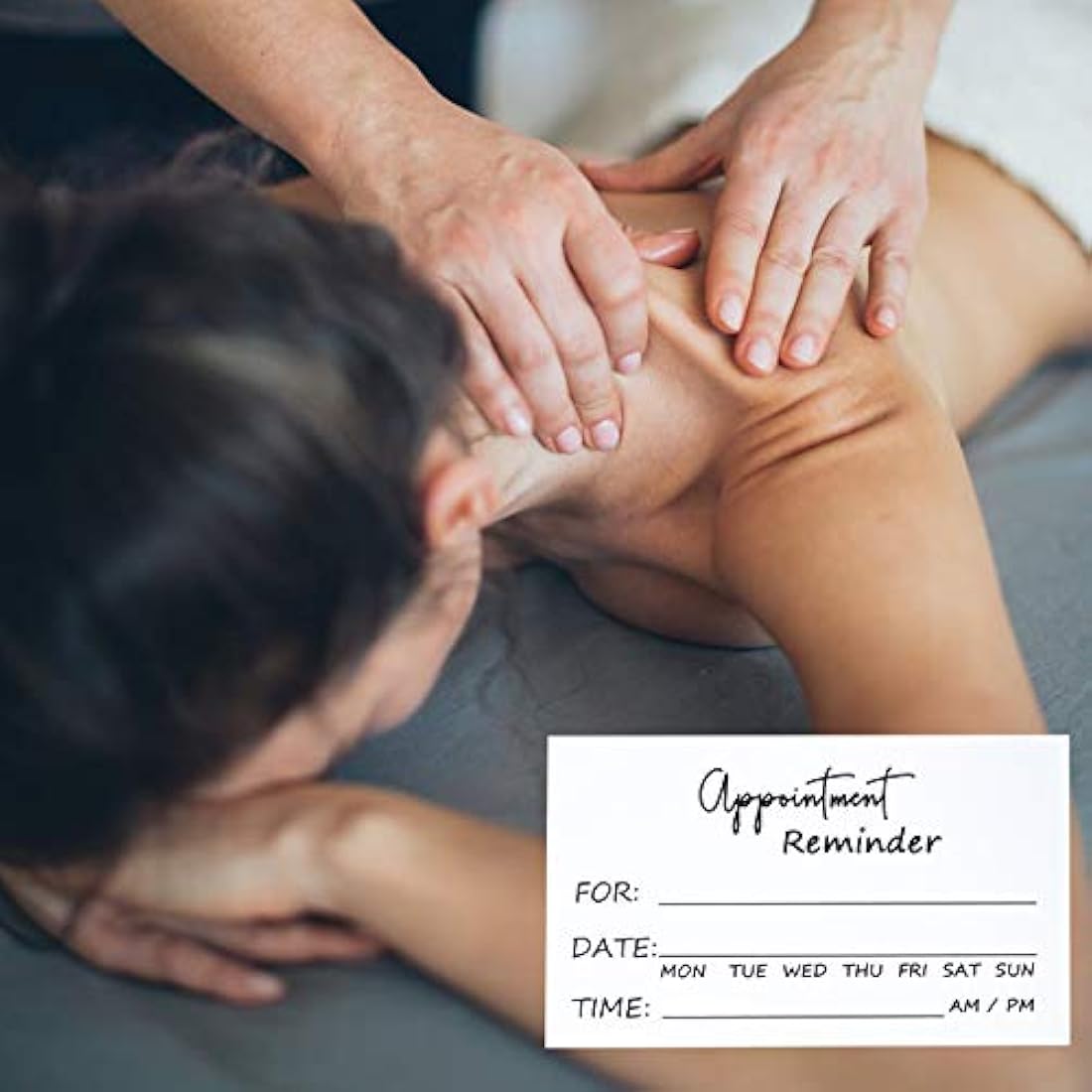 200 Appointment Reminder Cards for Business, Hair Salon, Dental Office, Massage Therapist, Grooming, Hairdresser, Medical Doctors and More - Bulk Pack of Your Next Appointment Cards