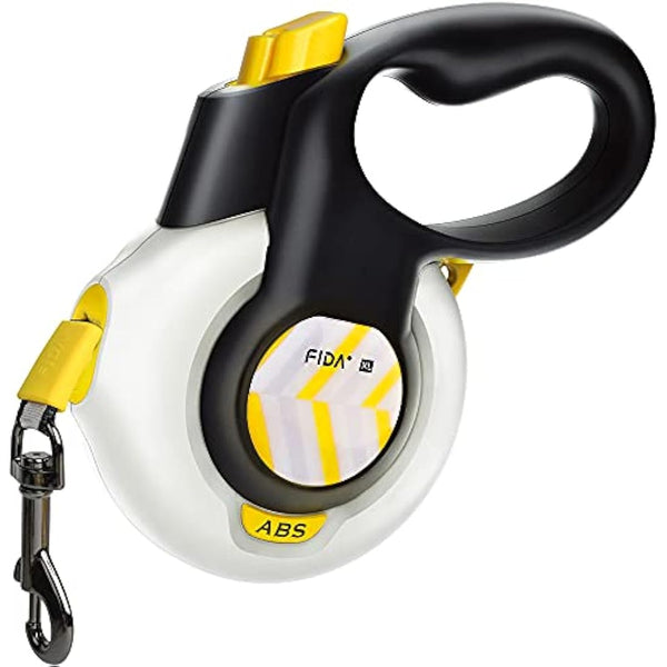 FIDA AutoBrake Retractable Dog Lead, Anti Pull Patented Design for Dog Pulling, 5m Heavy Duty Extendable Dog Lead for Large Dogs, X-Large Size