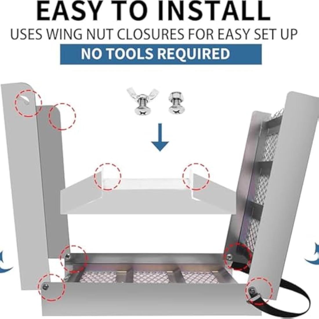 50" Folding Aluminum Alloy Sluice Box,Portable Sluice Box for Gold Mining,Gold Prospecting Equipment for Gold Panning,Prospecting,Gold Classifiers,Gold Panning Equipment,Silver